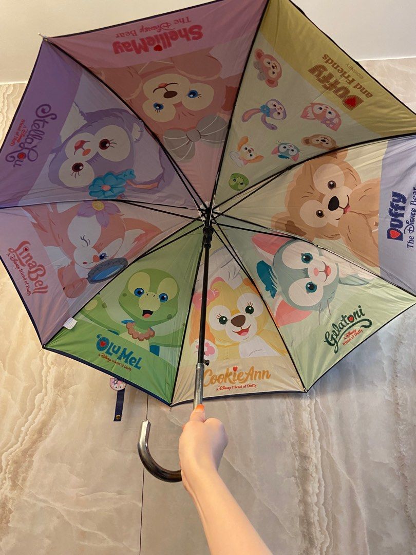 香港迪士尼渣打限量版雙層雨傘Duffy and friends ShellieMay