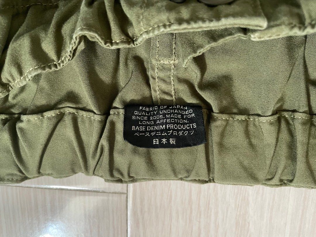 日本製OrSlow Easy Cargo Pants Army Green size L (No.3) * wtaps