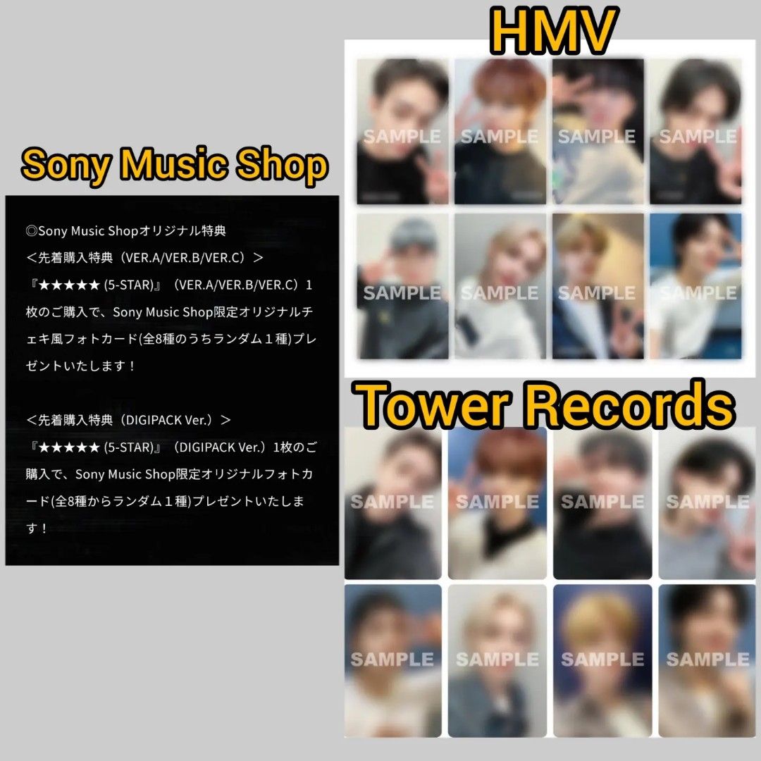 代購] Stray Kids 正規3輯 (5-STAR) 一般版/Digipack 日本店kpop, 興趣及遊戲, 收藏品及紀念品, 韓流-  Carousell
