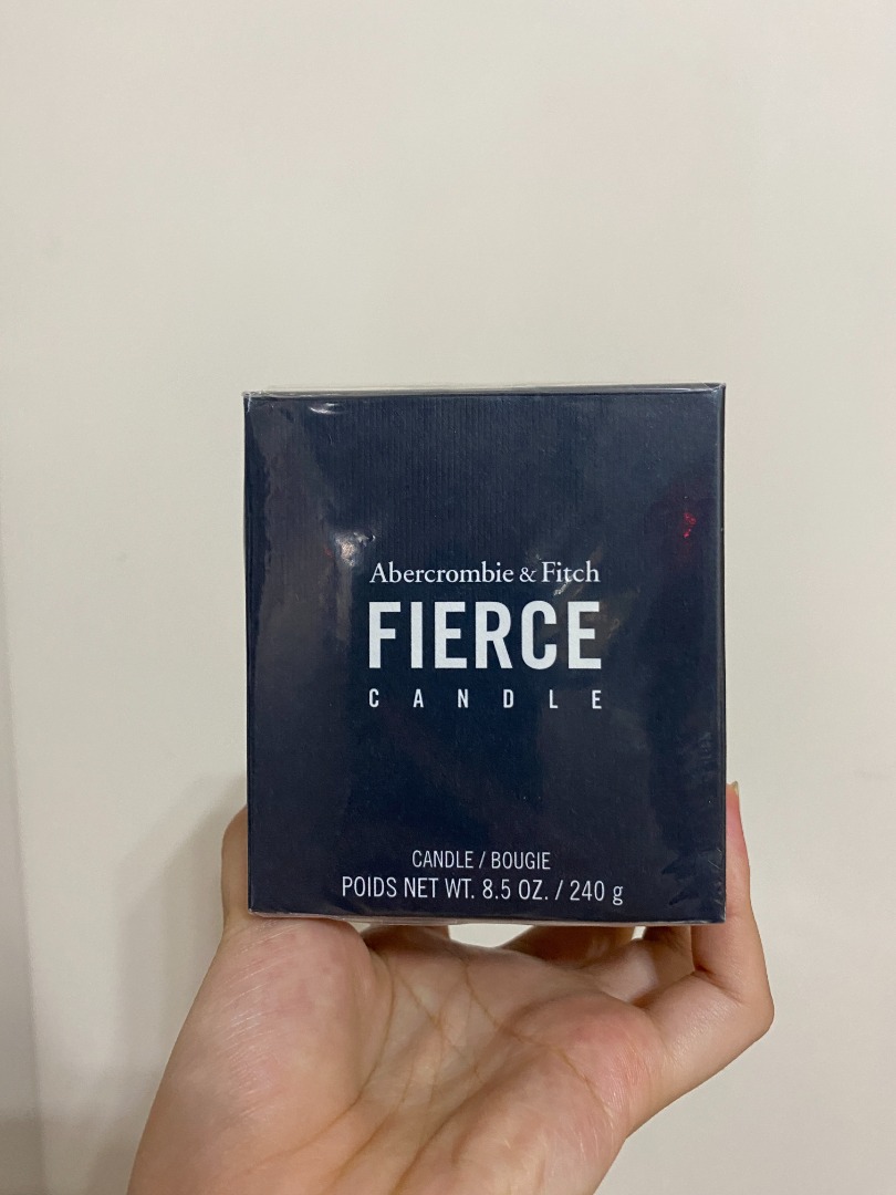 Abercrombie & Fitch Fierce Candle, 傢俬＆家居, 家居香薰 Carousell