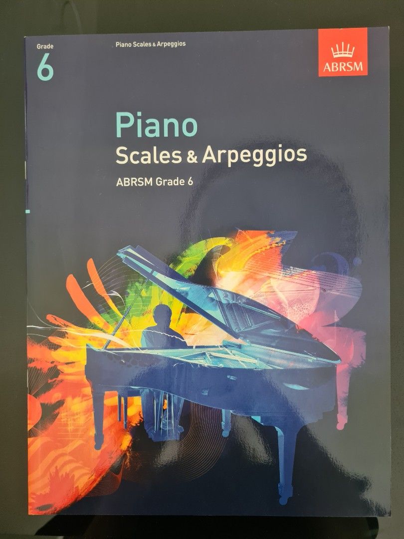 Abrsm Piano Scales And Arpeggios From 2009 Abrsm Grade 6 Hobbies And Toys Music And Media Music 