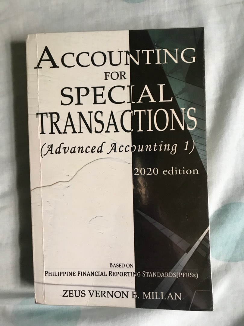Accounting for Special Transactions and Business Combinations (2020) by