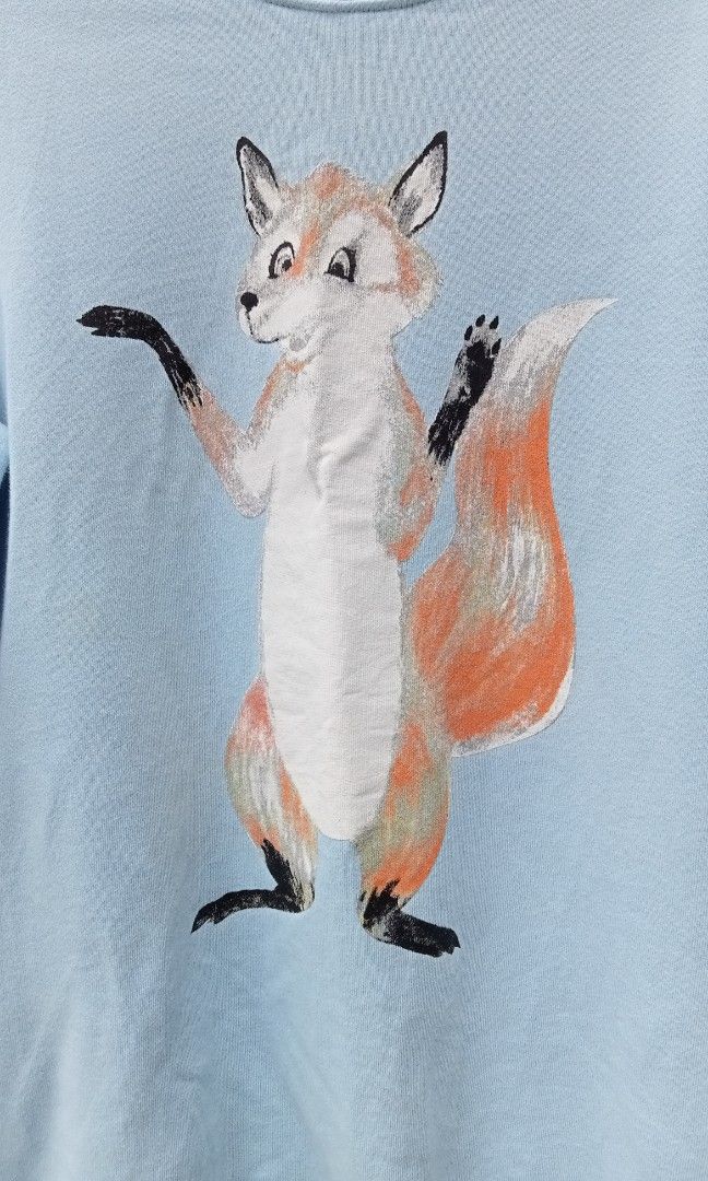 Acne new arrivals fox sweatshirt