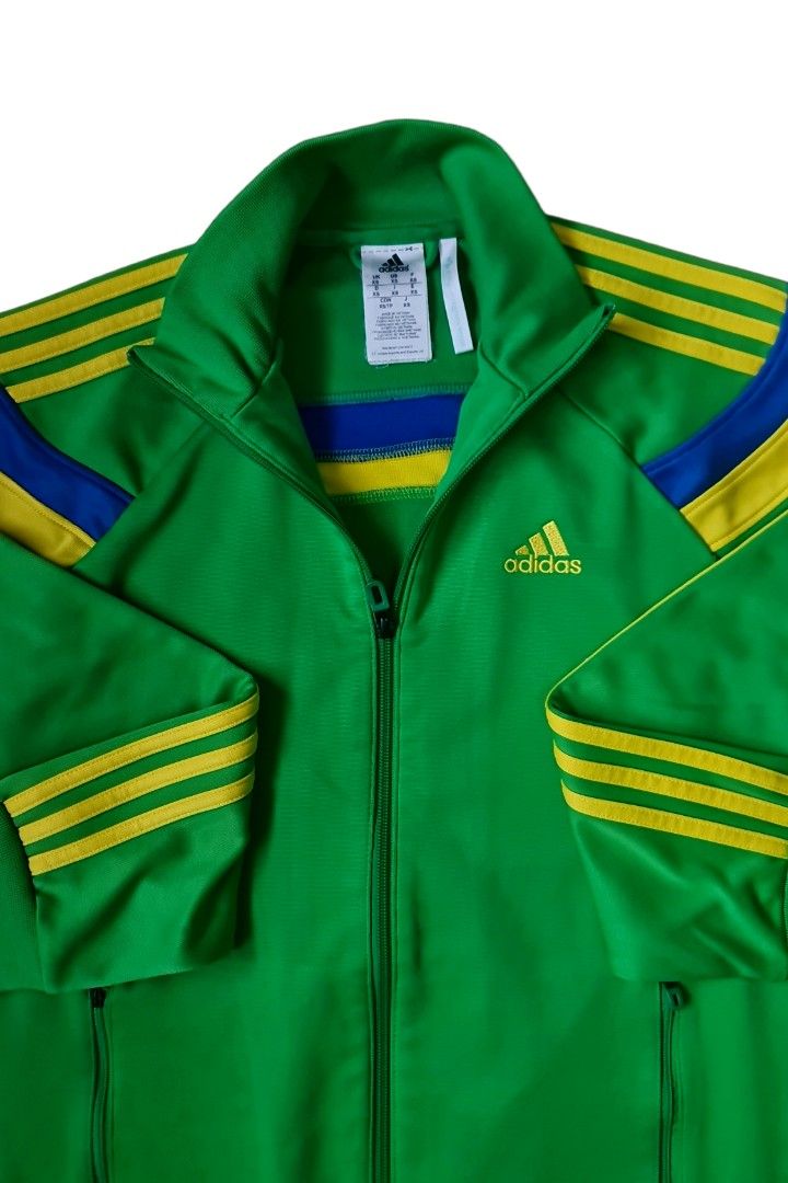 Adidas Green Tracksuit on Carousell