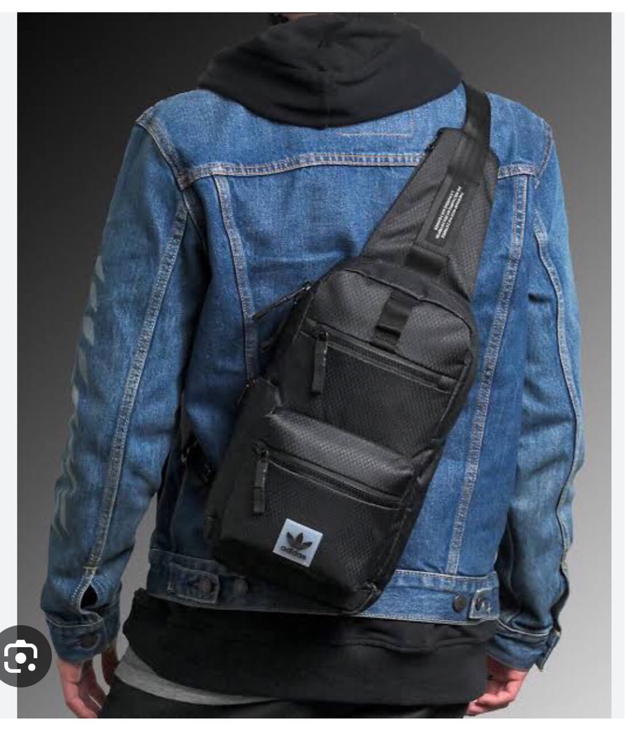 Adidas Originals Utility Sling Black Crossbody Bag on Carousell