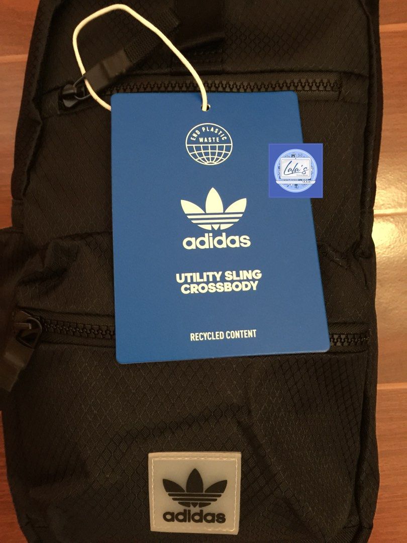 Adidas Originals Utility Sling Black Crossbody Bag on Carousell