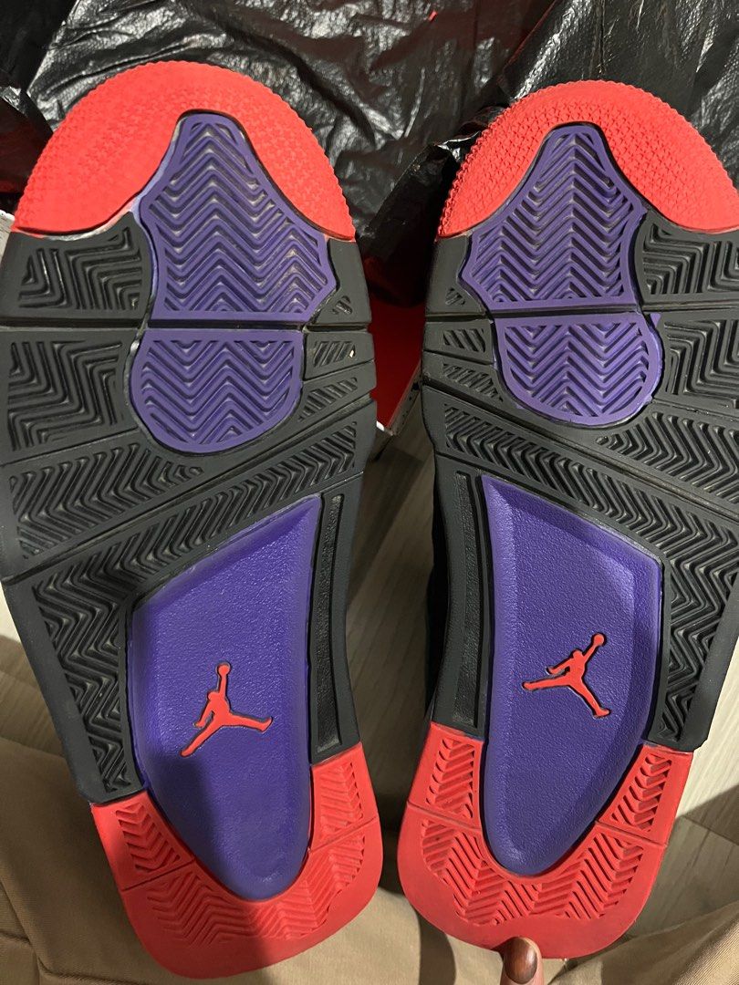 AJ4 Raptors Drake OVO Men s Fashion Footwear Sneakers on Carousell