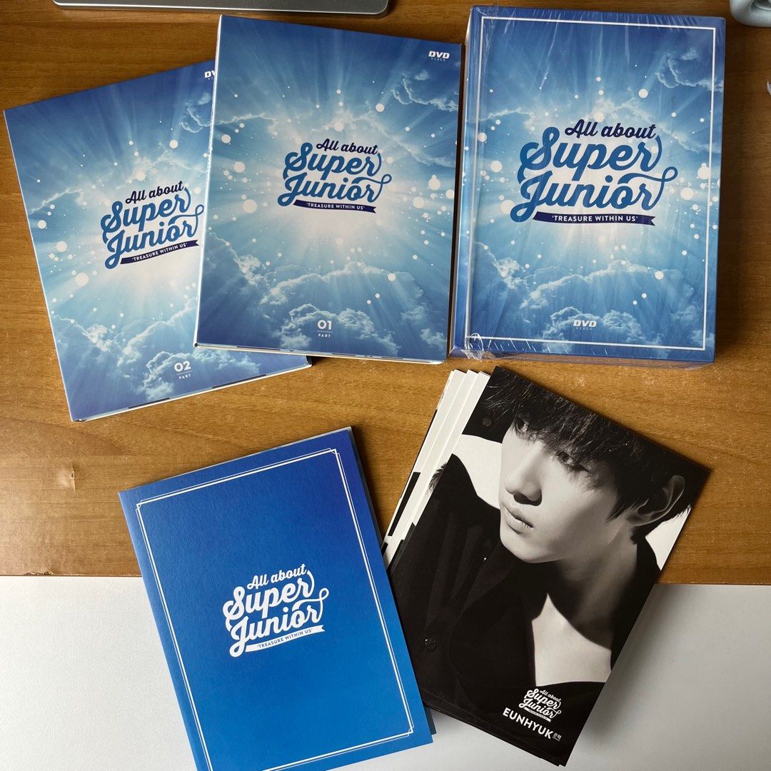 All about Super Junior DVD 連大卡, 興趣及遊戲, 收藏品及紀念品, 韓