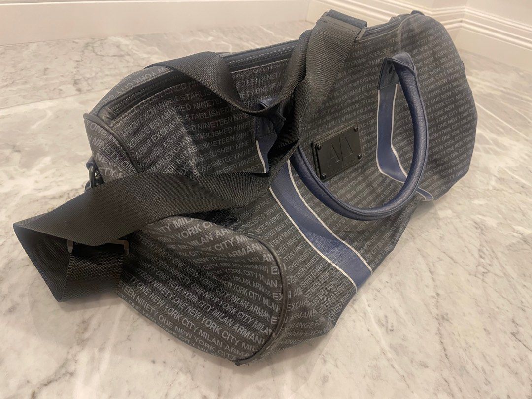 Armani exchange travel clearance bag
