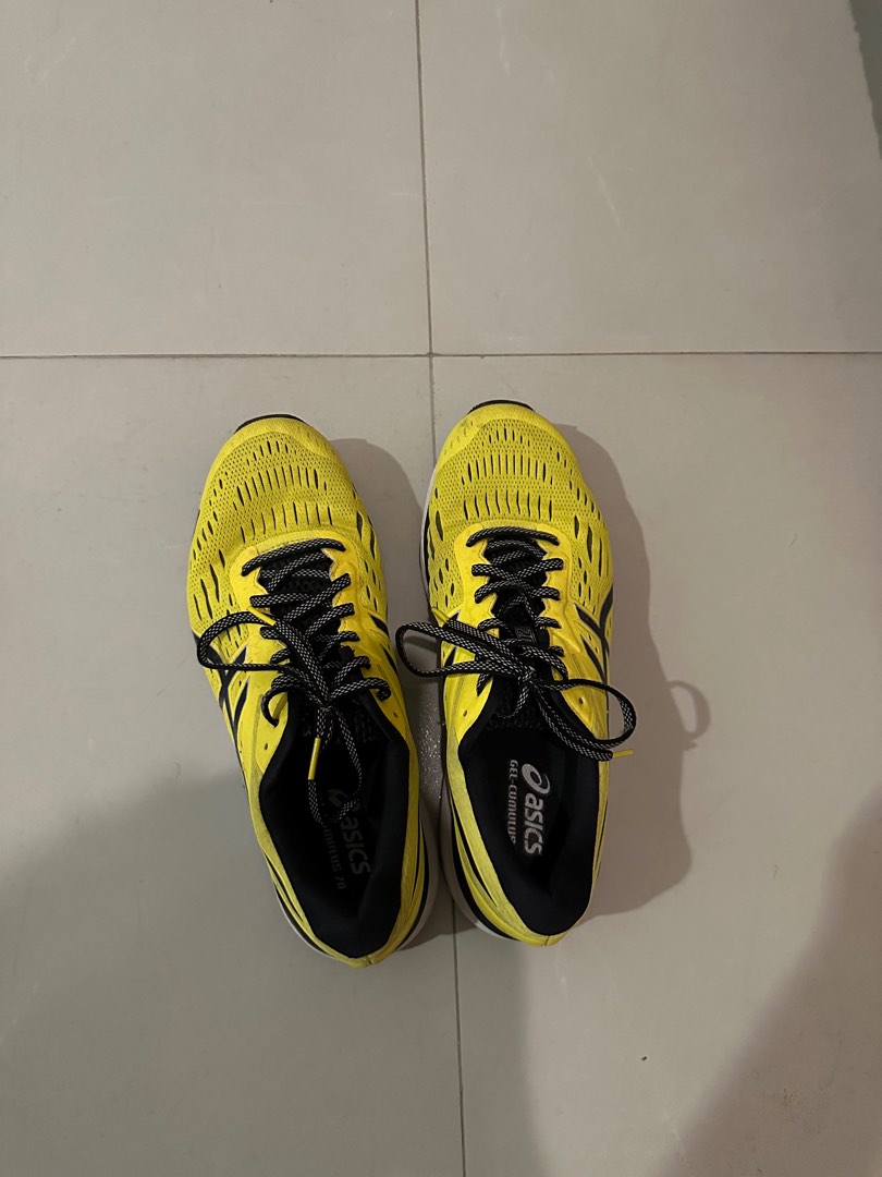 Asics gel top cumulus 20 yellow