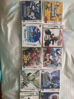 Assorted 3ds/ds games