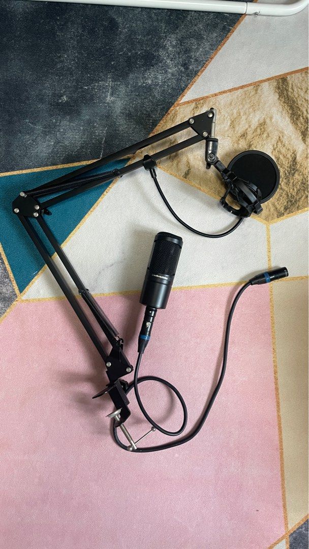 Audio-Technica AT2020 Condenser Microphone (XLR Mic) audio technica ...