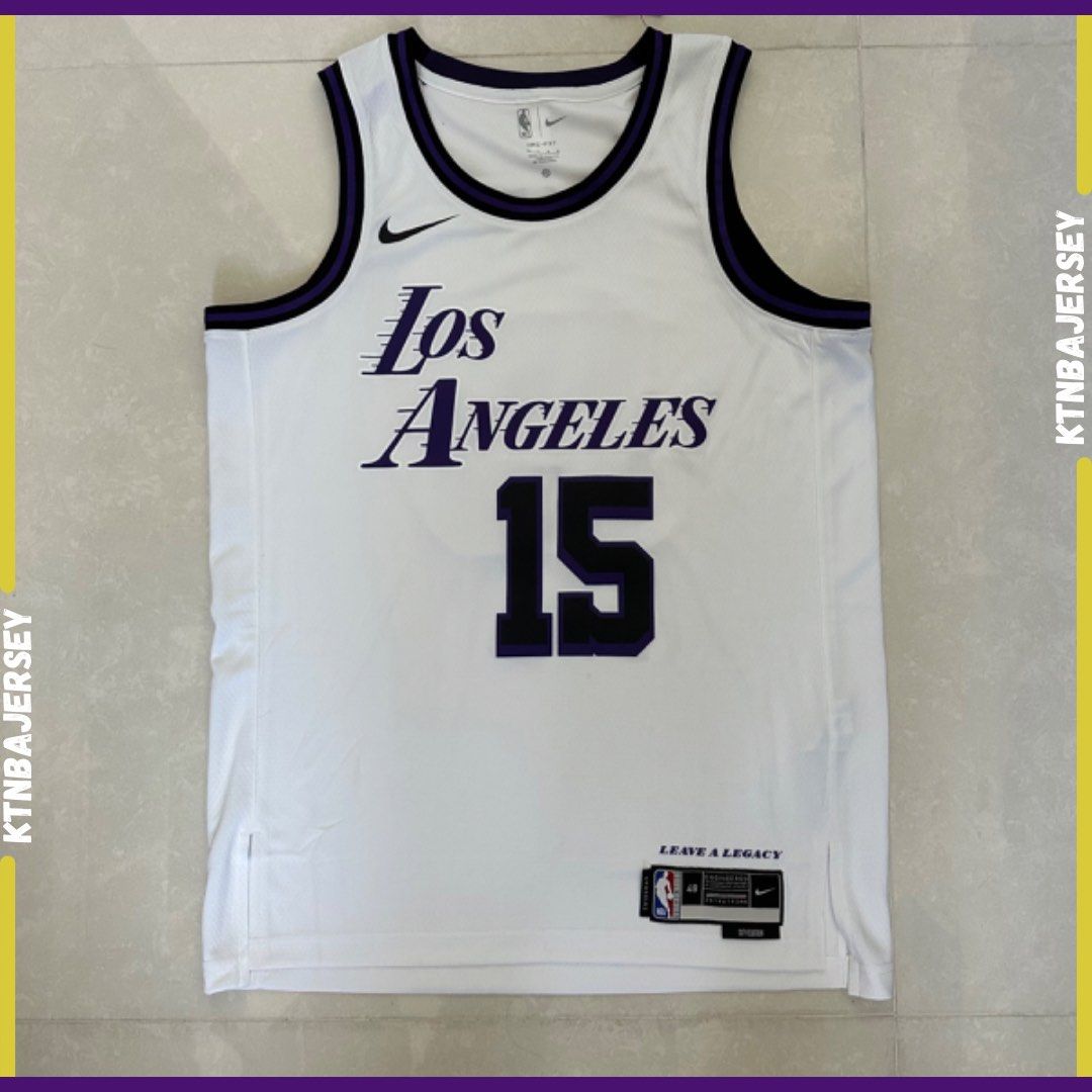 Austin Reaves Los Angeles Lakers Nike city Edition SW, 運動產品, 運動與體育, 運動與 ...