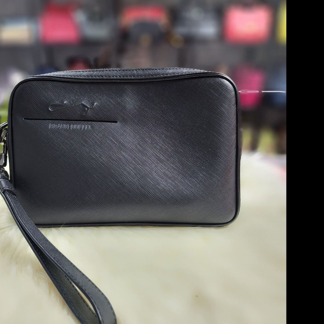 AUTH. BRAUN BUFFEL CLUTCH BAG, Luxury, Bags & Wallets on Carousell