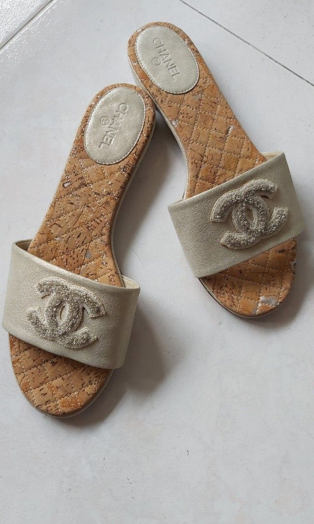 Coco chanel mules clearance