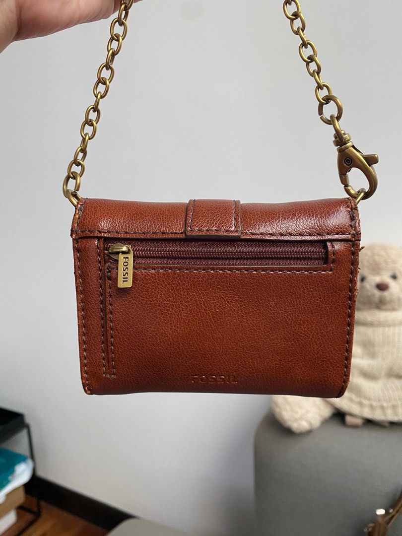 Fossil | Bags | Gently Used Fossil Genuine Leather Crossbody | Poshmark