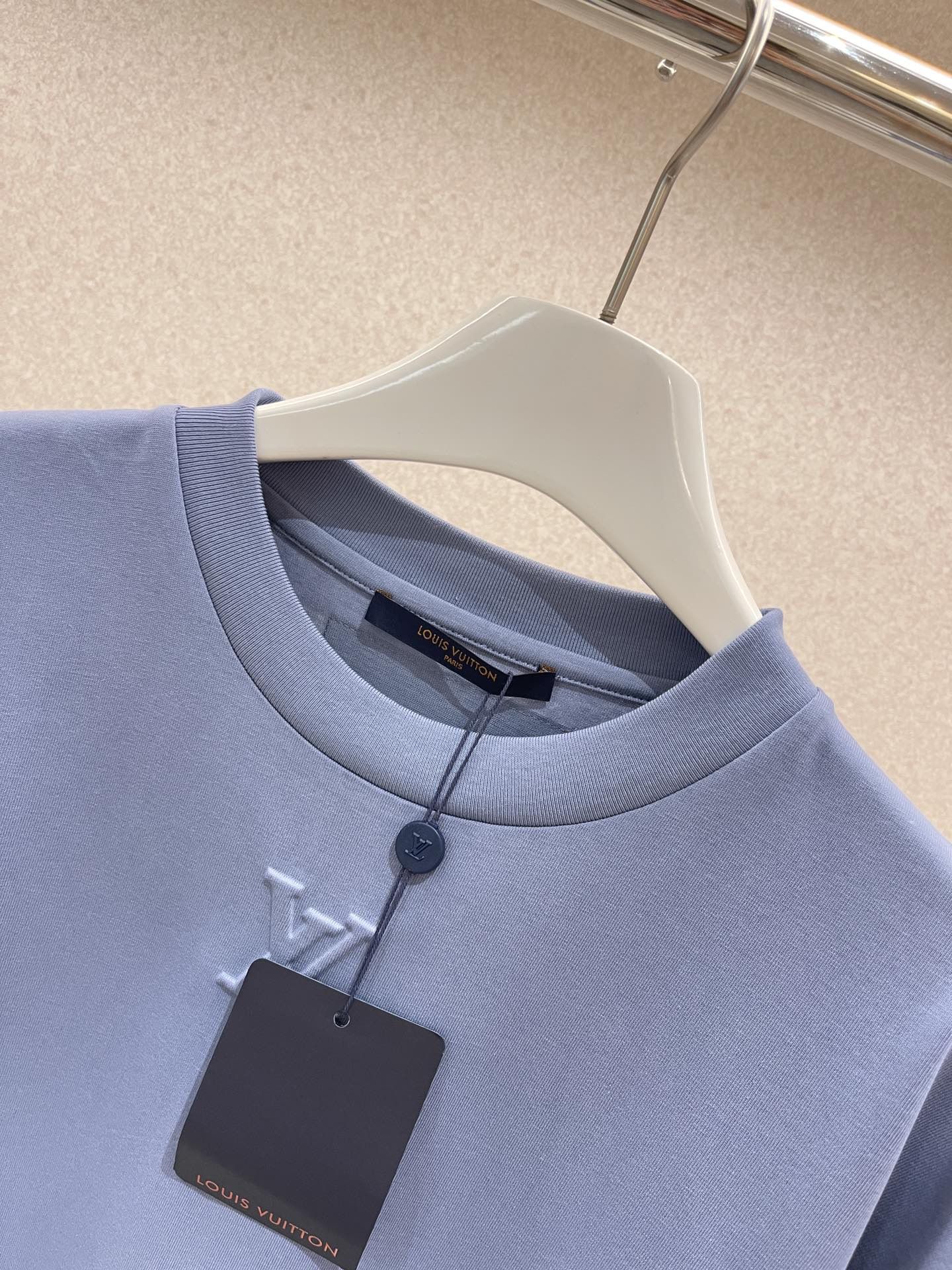 Louis Vuitton Paris LV Monogram Short Sleeve Large 3D Black T-Shirt