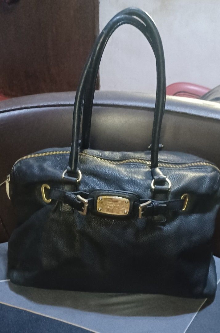 Authentic Michael Kors Hamilton Weekender Leather Bag Luxury
