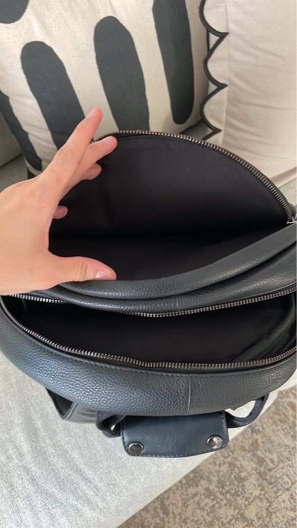 Authentic Ted Baker Mens Leather Bagpack, Men's Fashion, Bags