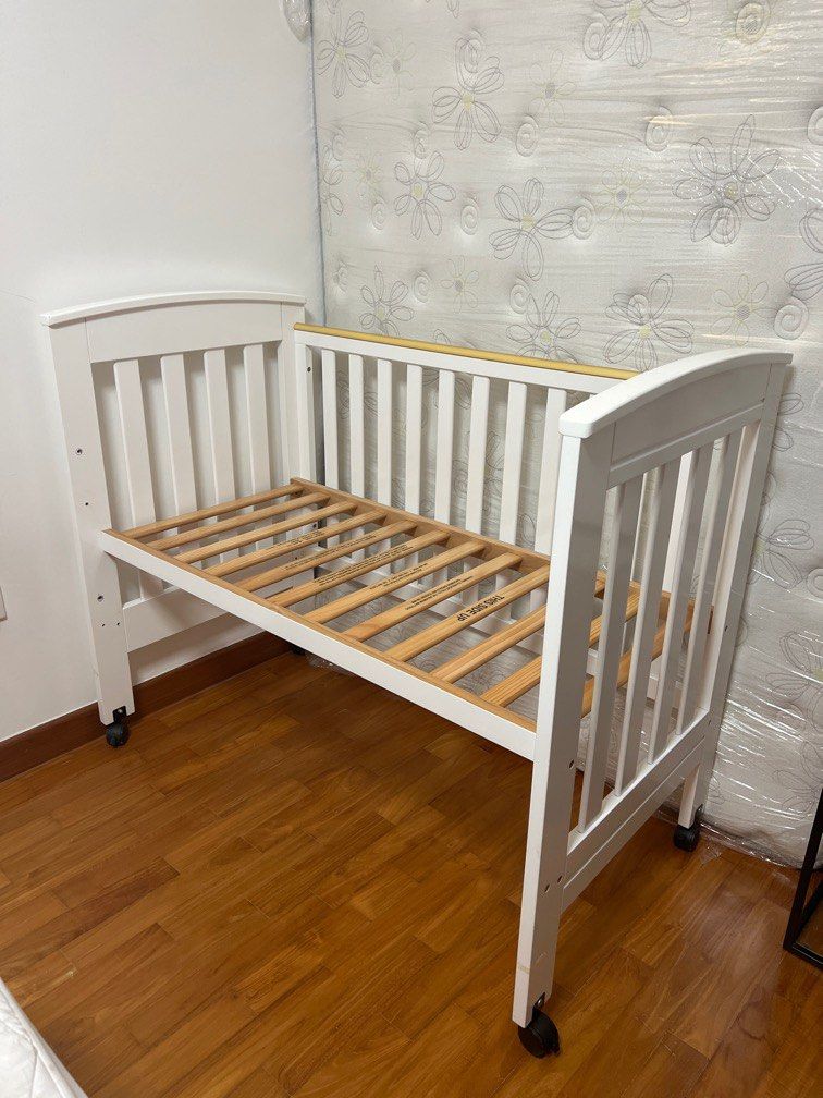Convertible 4 in 1 Baby Cot and Cribs, Babies & Kids, Baby Nursery