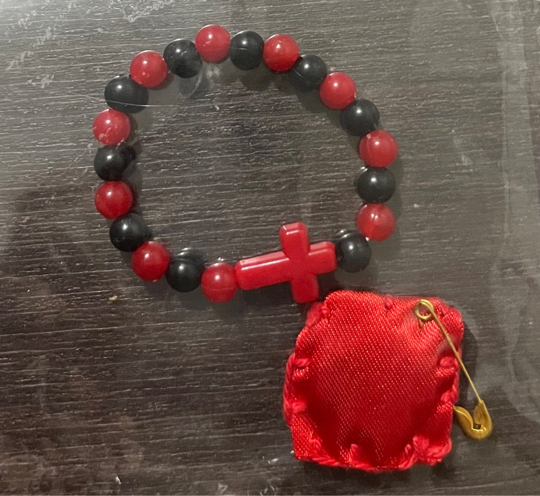 Baby rosary bracelet on sale