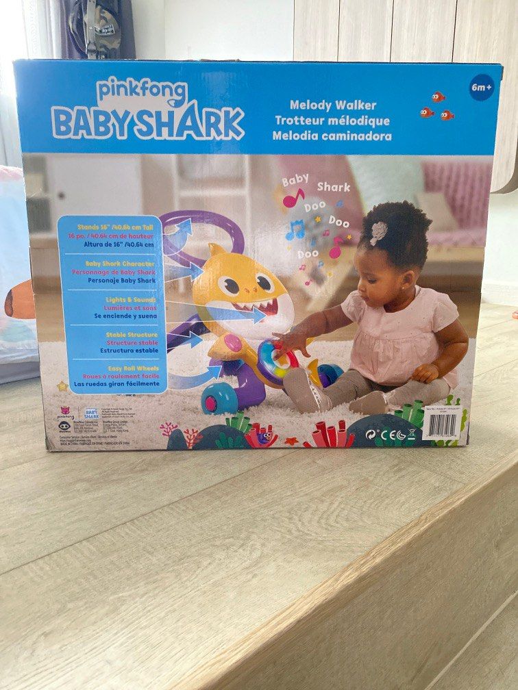 Baby shark walker, Babies & Kids, Infant Playtime on Carousell