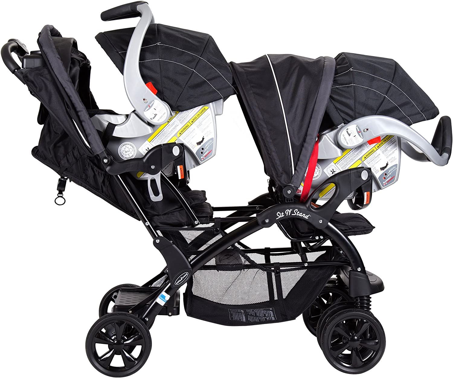Baby Trend Sit N Stand Double Stroller Onyx Babies Kids Going