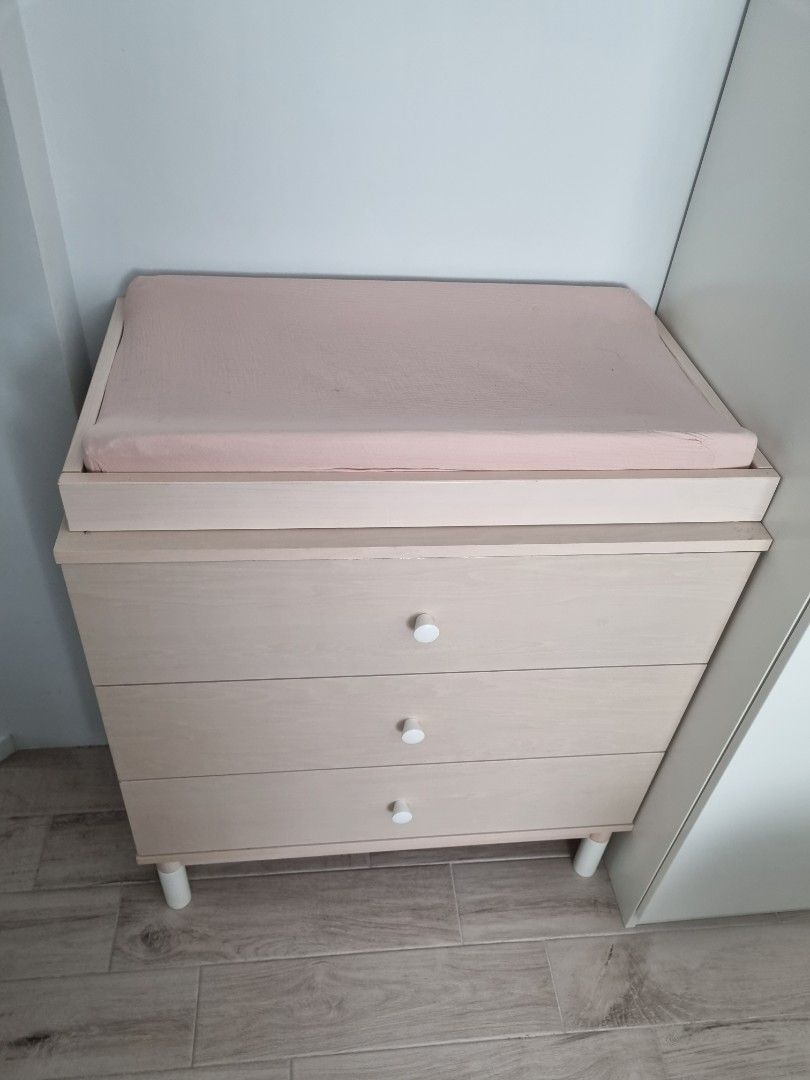 Babyletto Gelato 3Drawer Dresser with Removable Changing Tray, Babies