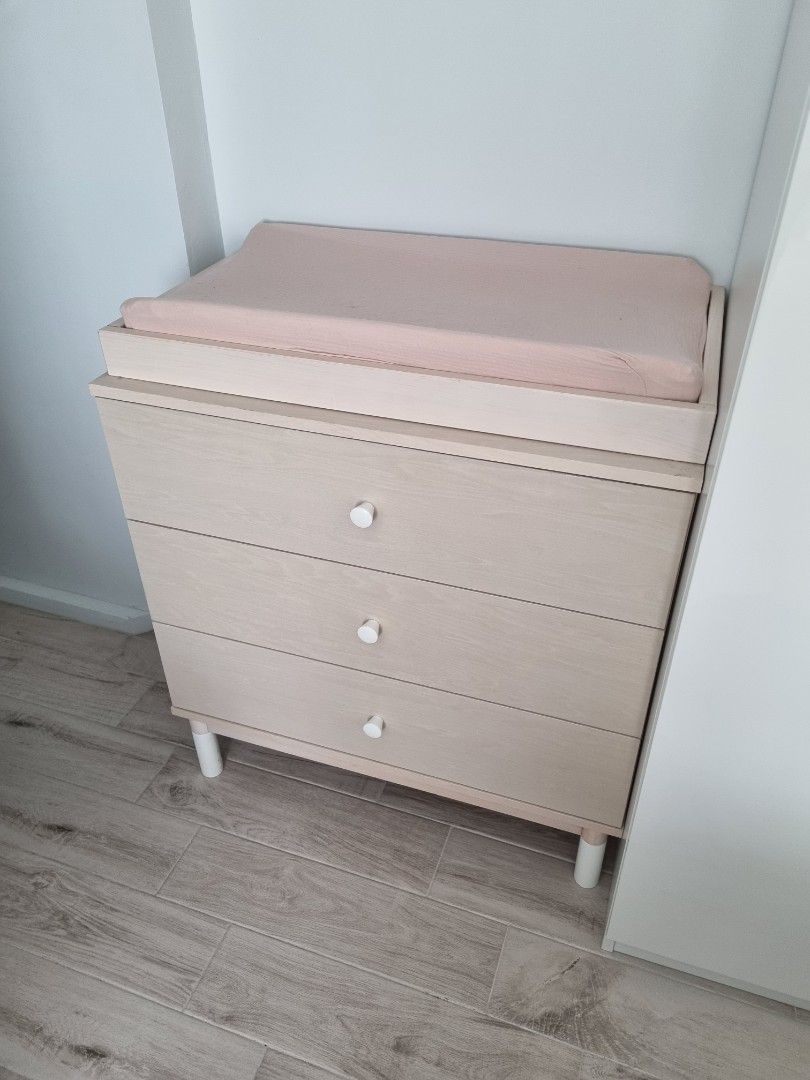 Babyletto Gelato 3Drawer Dresser with Removable Changing Tray, Babies