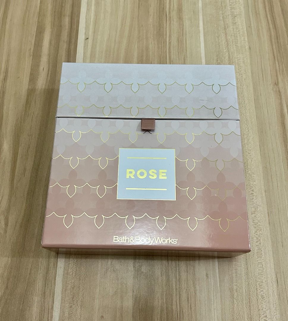 Bath & Body Works 'ROSE' Gift Box SET OF 3 on Carousell