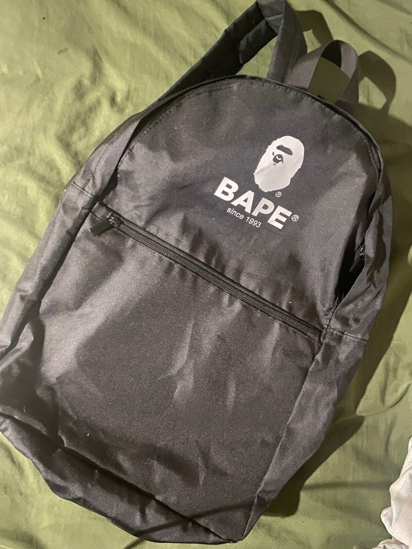 BAPE Backpack (Category: Backpacks) located in Dasmarinas. Submitted by heypepper (Listing ID 1235533536, Image 1). Description: Don’t have tag inside but in really good condition.