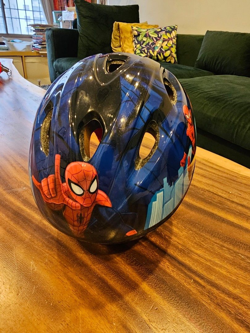 Bell spiderman helmet hotsell