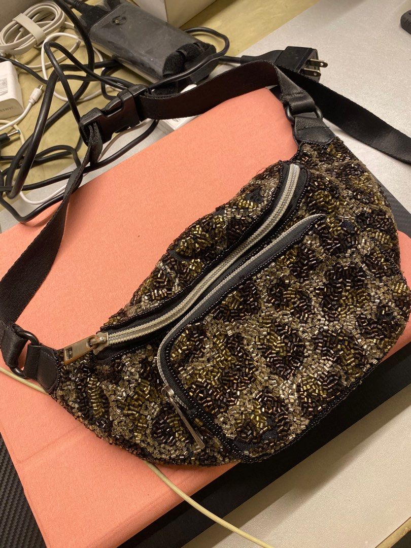 Leopard print bum bag topshop deals