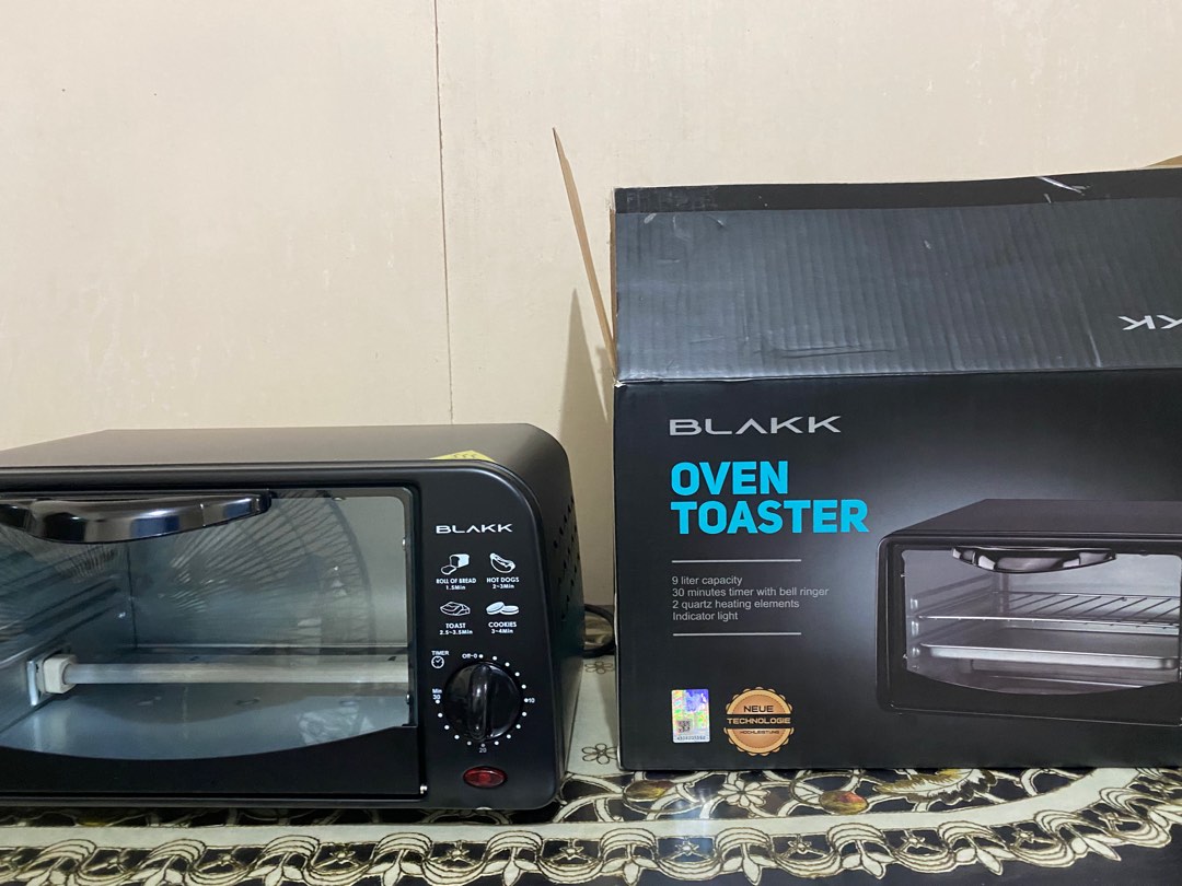 BLAKK 9L OVEN TOASTER, TV & Home Appliances, Kitchen Appliances, Ovens