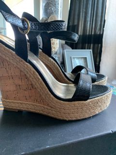 Brand new Bebe wedges