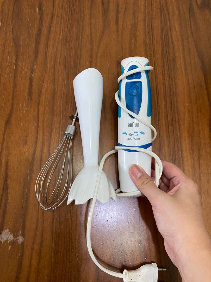 Braun hand mixer/ grinder, 家庭電器, 廚房電器, 榨汁機及攪拌機 Carousell