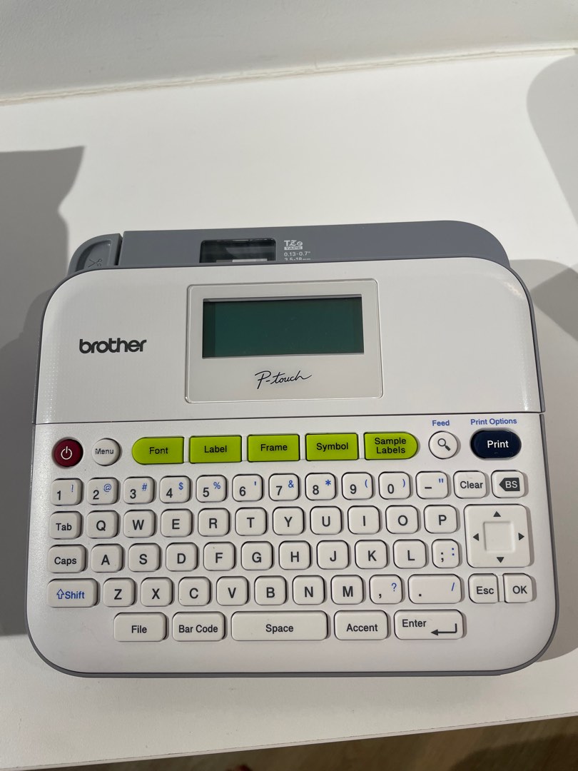Brother Label Printer PTD410 Includes 9mm tape (Warranty till Aug