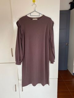 Brown Long dress A24