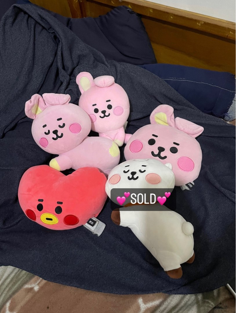 BT21 plushies on Carousell