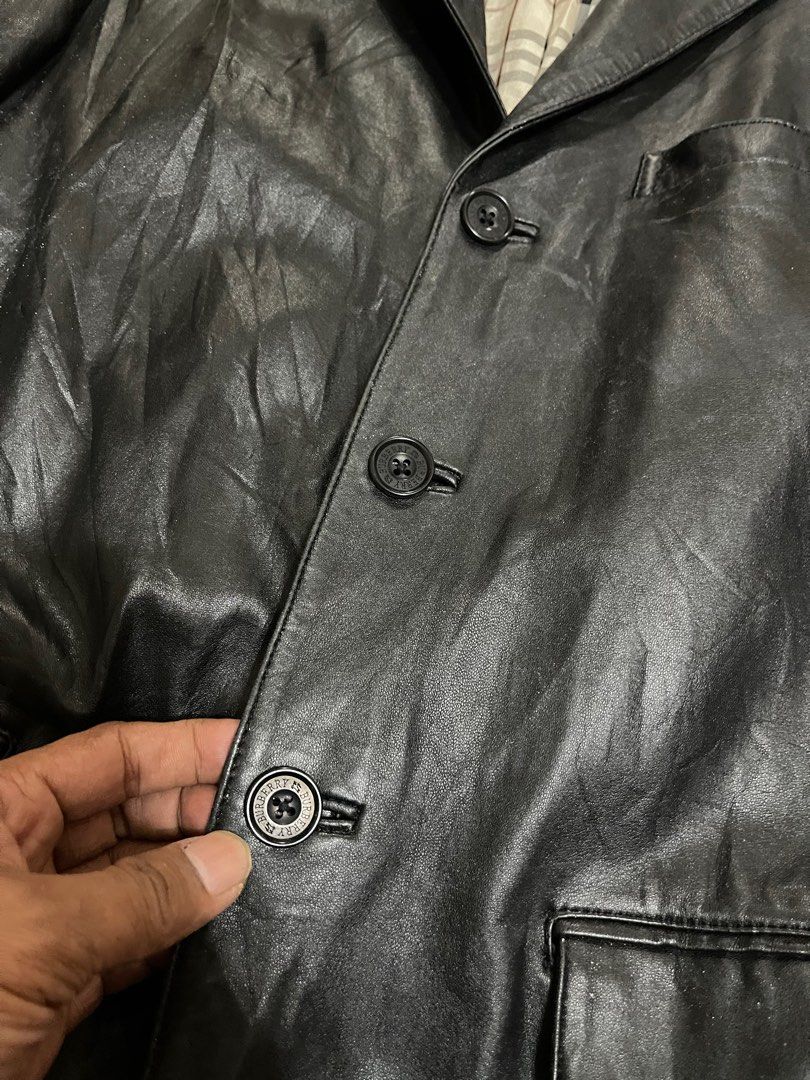 Burberry jacket mens silver hotsell