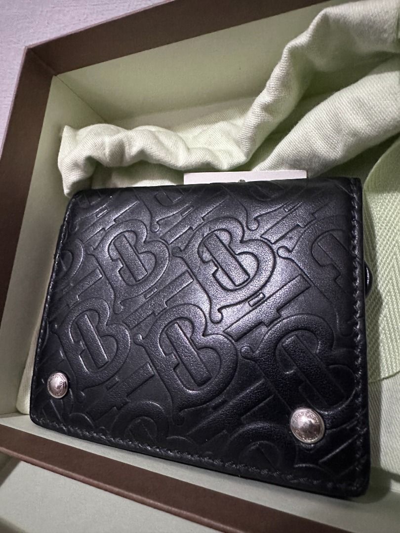 Burberry monogram discount wallet