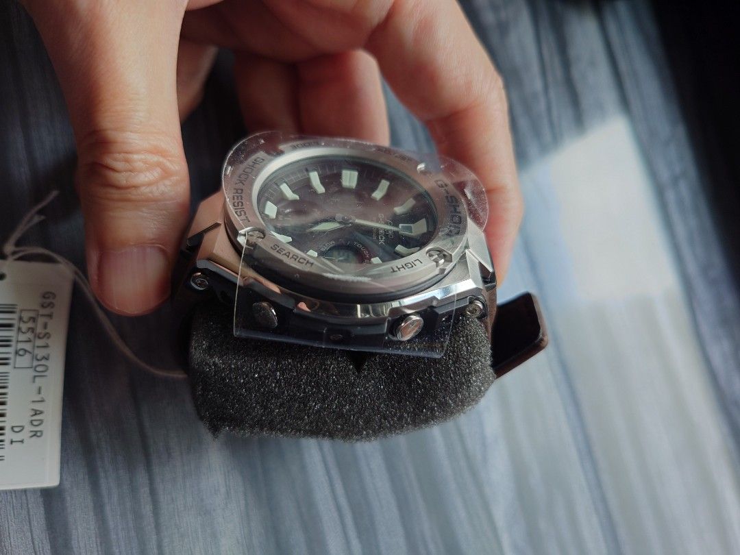 Casio gsteel gst s130L 1ADR brand new g shock