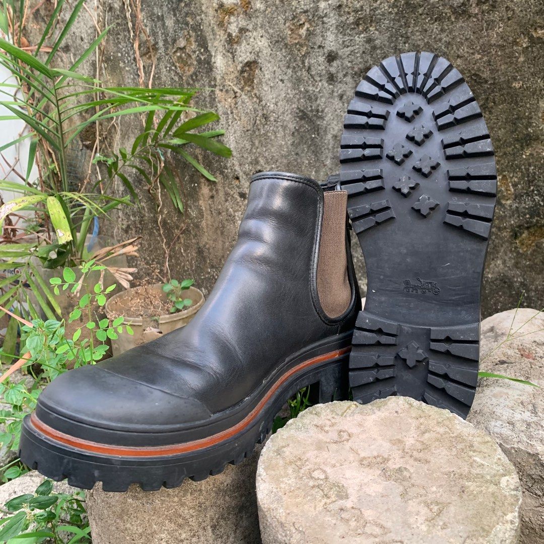 Coach Cedar Chelsea Boot G1552 Fesyen Pria Sepatu Sepatu Boot