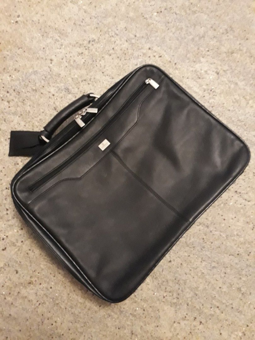 Cellini Leather Laptop Bag -FREE!!, Everything Else on Carousell