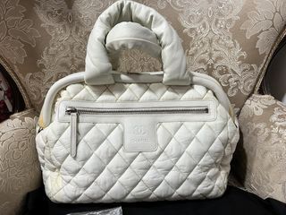 CHANEL diaper bag/cocoon, Luxury, Bags & Wallets on Carousell