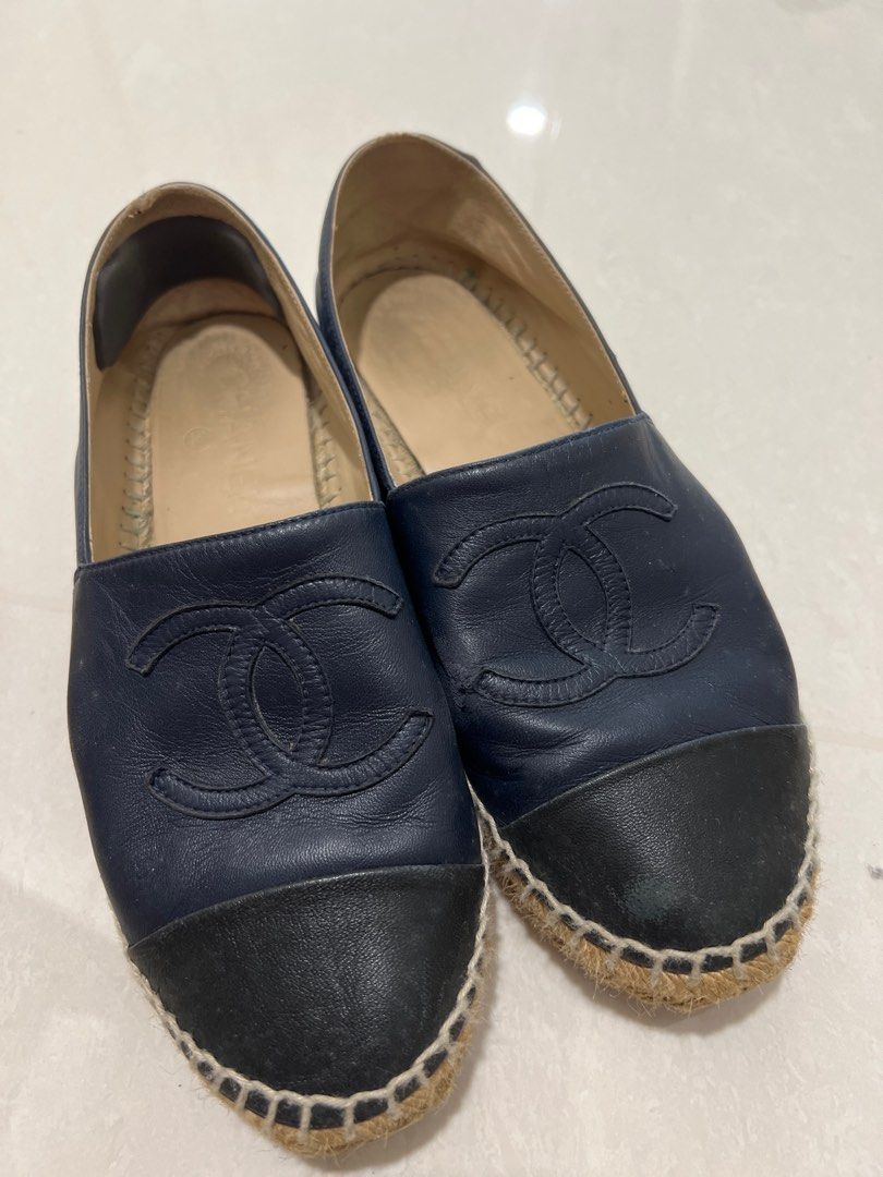 Chanel espadrilles size 4 clearance