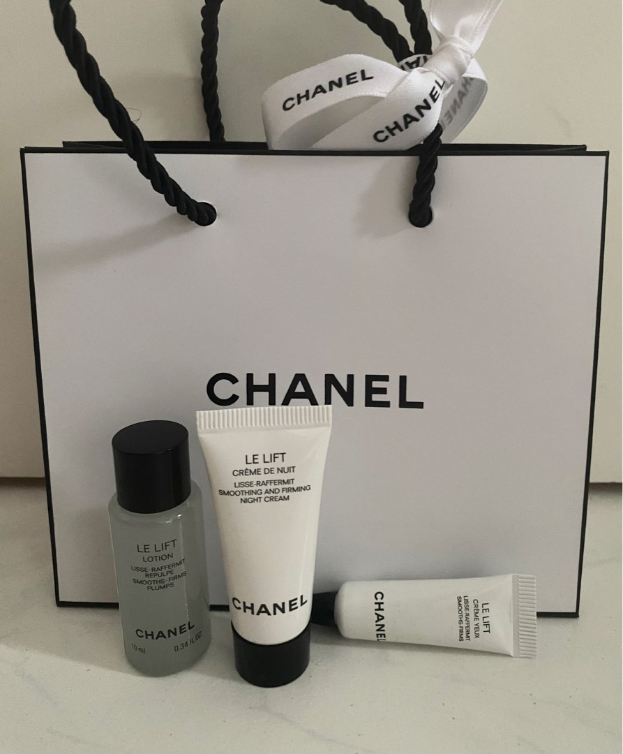 Chanel Skincare Set - Travel Size (w paper bag), Beauty & Personal