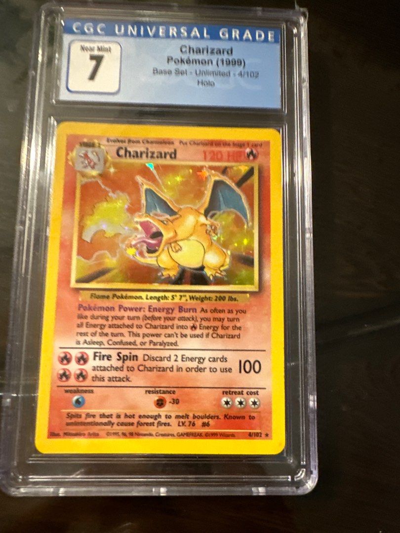 Charizard base set, 興趣及遊戲, 玩具 & 遊戲類 - Carousell