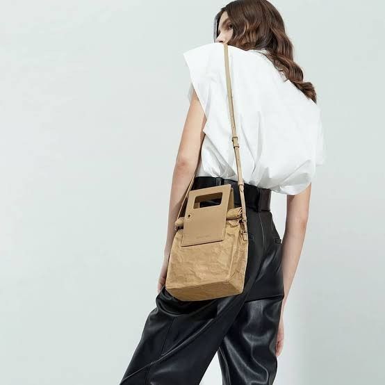 Charles and keith crumpled bag deals