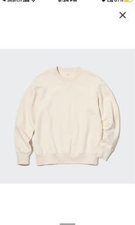 👕 UNIQLO Sweatshirt Off White/ Natural Colour ❗️CLEARANCE SALE❗️
